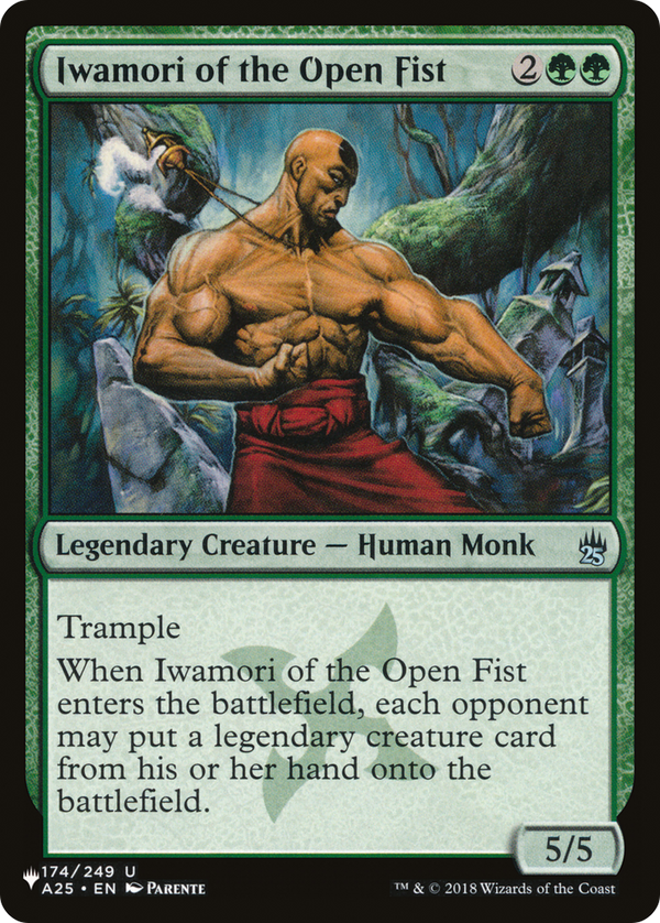 Iwamori of the Open Fist - A25 Reprint (PLST)