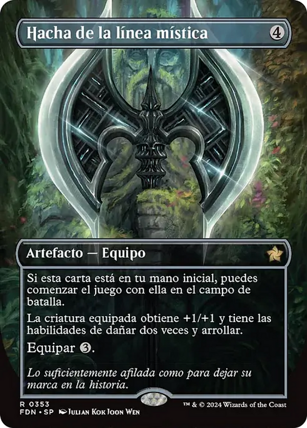 Leyline Axe - Borderless (FDN)