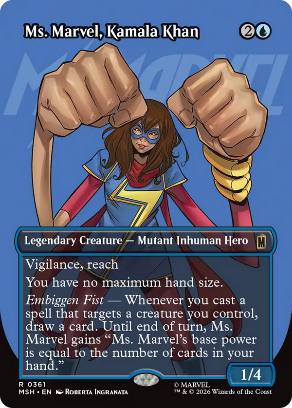Ms. Marvel, Kamala Khan - Logo Showcase (MSH)