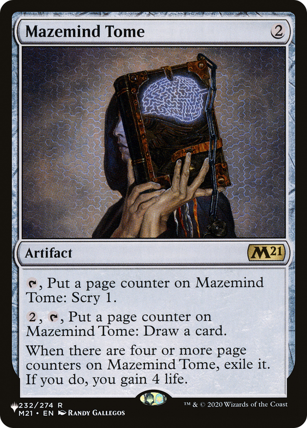 Mazemind Tome - M21 Reprint (PLST)