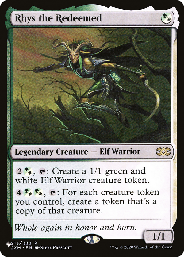 Rhys the Redeemed - 2XM Reprint (PLST)