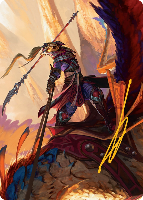 Dragonback Lancer - Art Series (Gold-Stamped Signature) (ATDM)