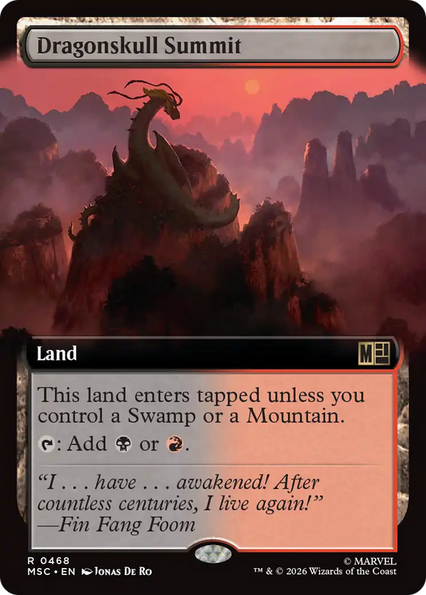 Dragonskull Summit - Extended Art (MSC) (Pre-Order)
