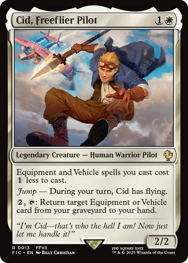 Cid, Freeflier Pilot (FIC)