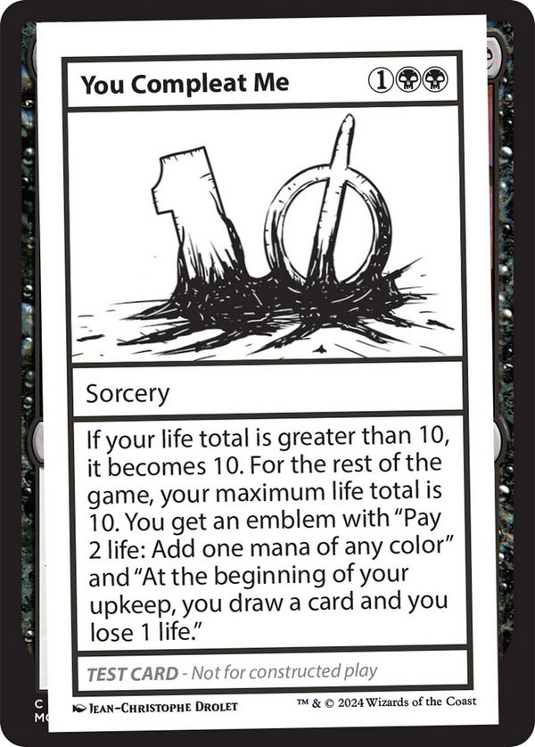 You Compleat Me - Test Card (MB2)