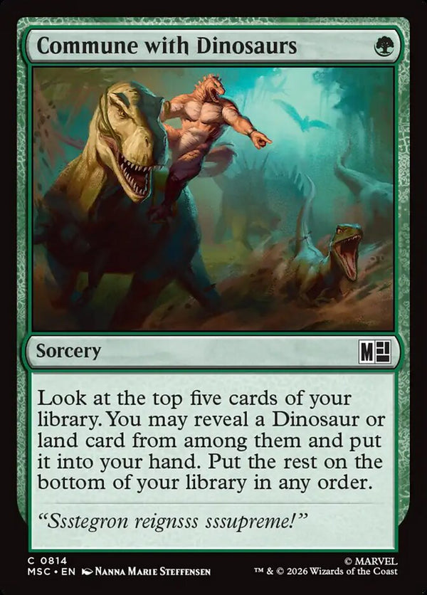 Commune with Dinosaurs (MSC)