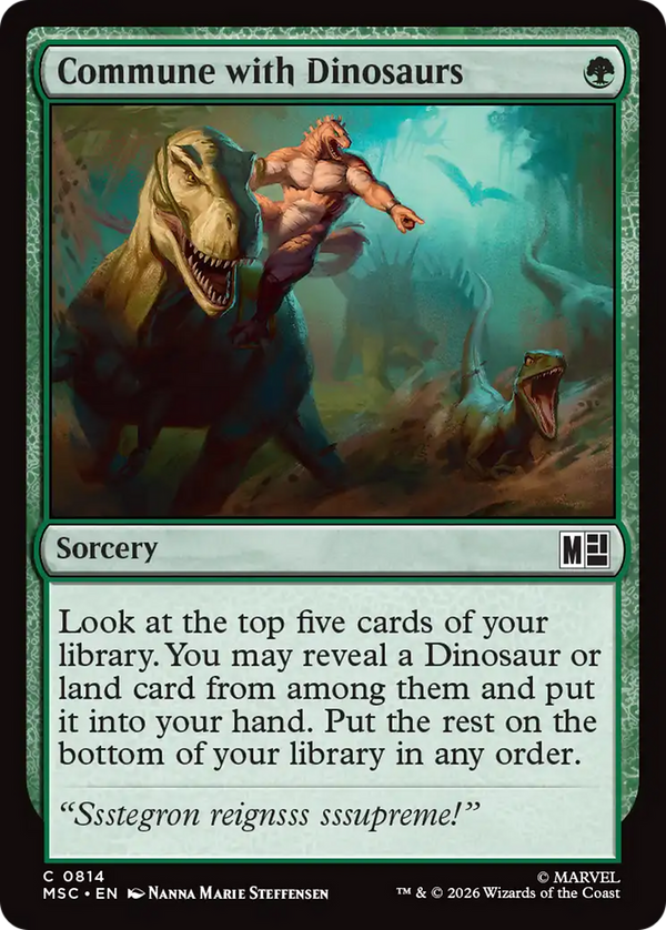 Commune with Dinosaurs (MSC)