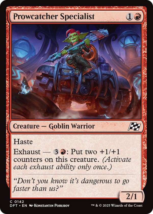 Prowcatcher Specialist (DFT)