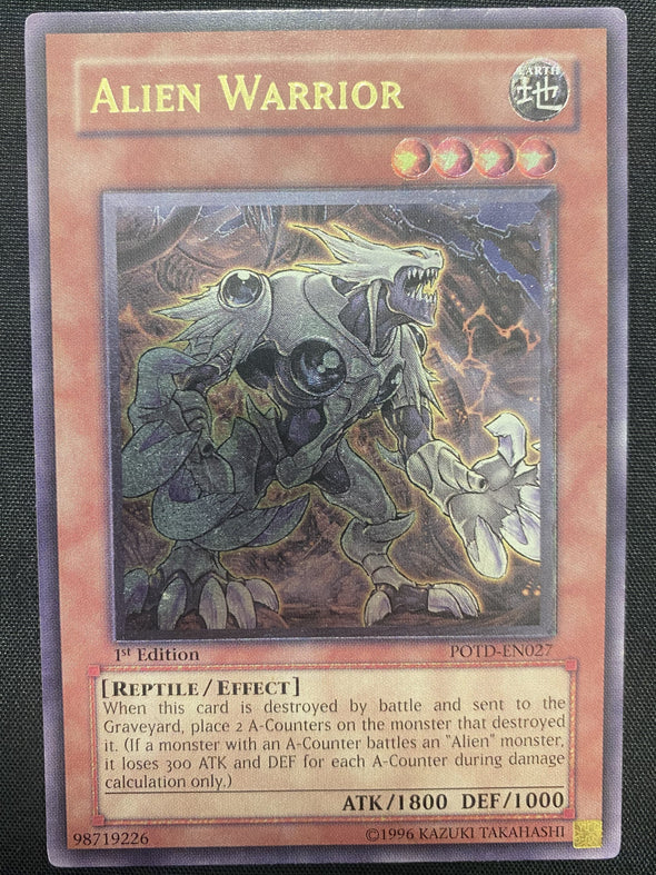 Alien Warrior (UTR) - Power of the Duelist (POTD) (Bleaching/hp)