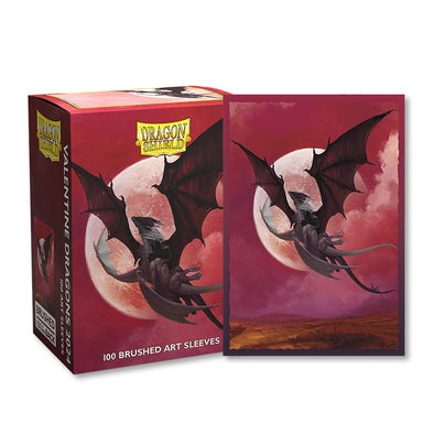 Dragon Shield - 100ct Standard Size - Art - Dual Matte - Valentines 2024