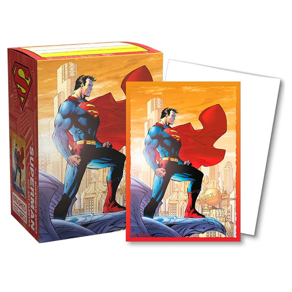 Dragon Shield - 100ct Standard Size - Brushed Art - Superman 2