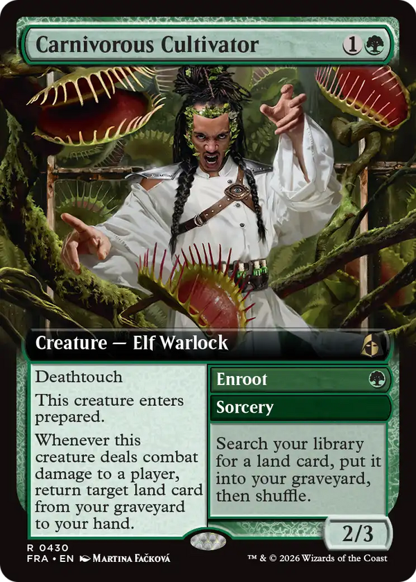 Carnivorous Cultivator // Enroot - Extended Art (FRA)