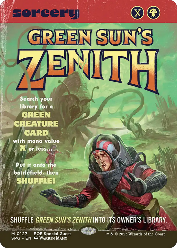 Green Sun's Zenith - Borderless (SPG)