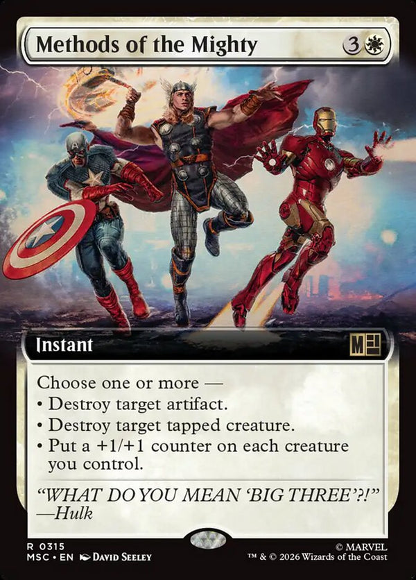 Methods of the Mighty - Extended Art (MSC)