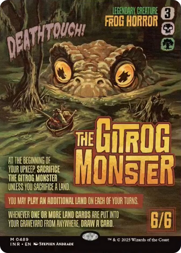 The Gitrog Monster - Borderless Movie Poster (INR)