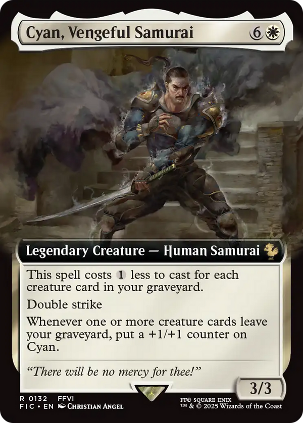 Cyan, Vengeful Samurai - Extended Art (FIC)
