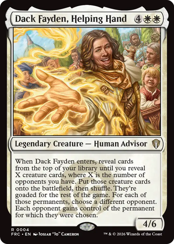 Dack Fayden, Helping Hand (FRC) (Pre-Order)