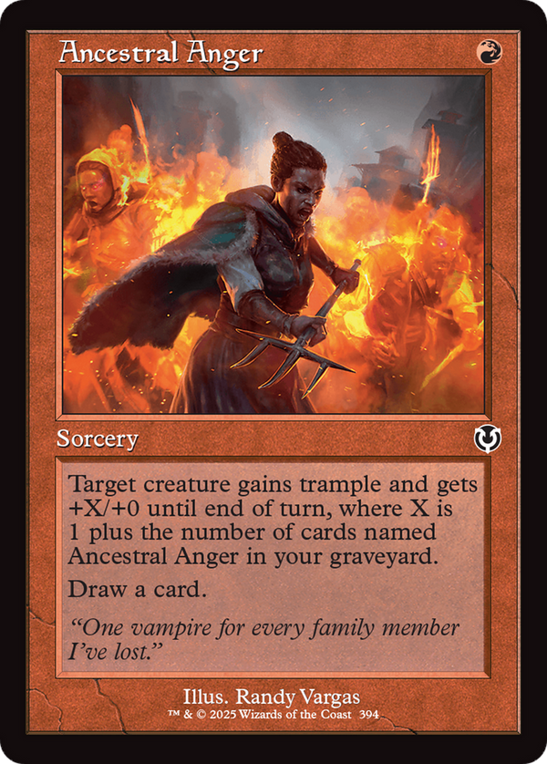 Ancestral Anger - Retro Frame (INR)