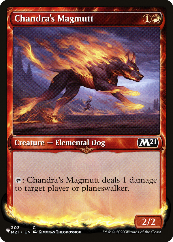 Chandra's Magmutt (303) - M21 Reprint (PLST)