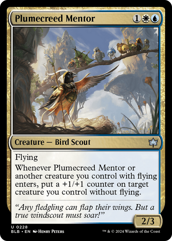 Plumecreed Mentor (BLB)