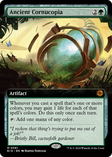 Ancient Cornucopia - Extended Art (BIG)