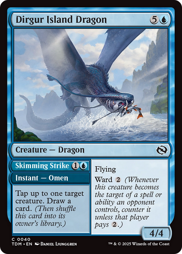 Dirgur Island Dragon // Skimming Strike (TDM)