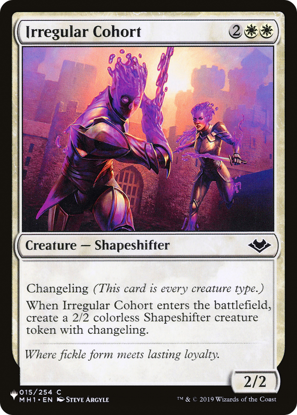 Irregular Cohort - MH1 Reprint (PLST)