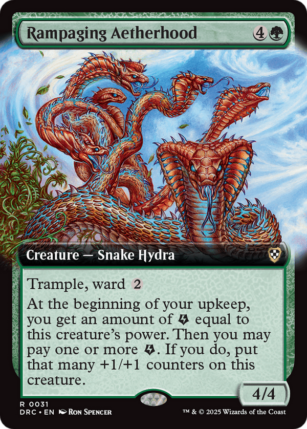 Rampaging Aetherhood - Extended Art (DRC)