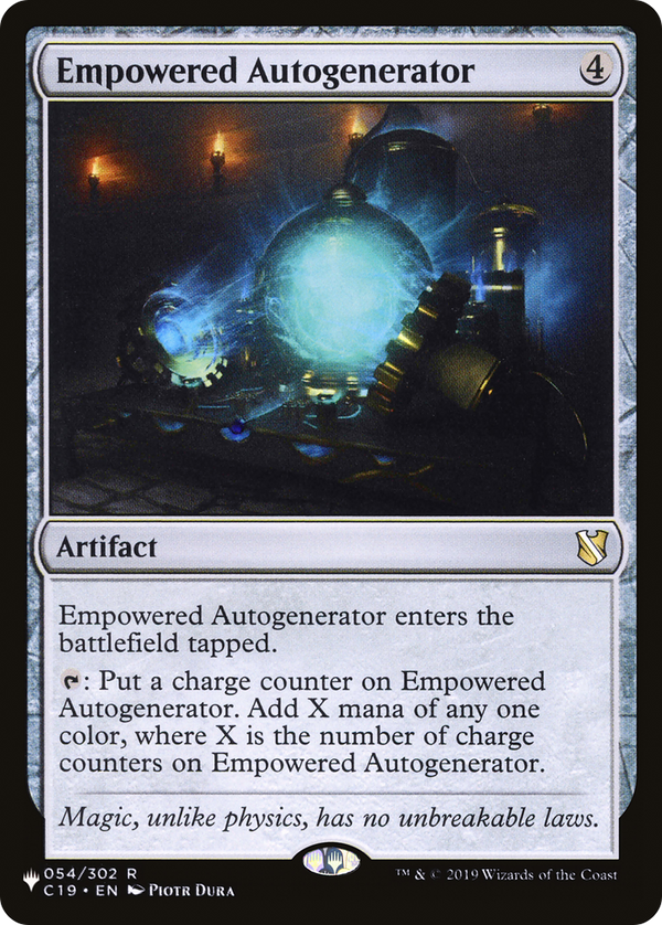 Empowered Autogenerator - C19 Reprint (PLST)