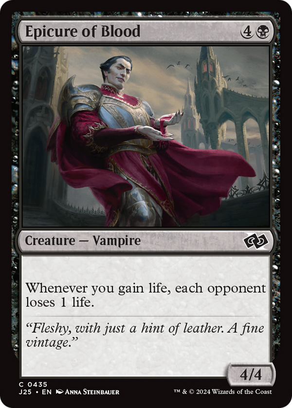 Epicure of Blood (J25)