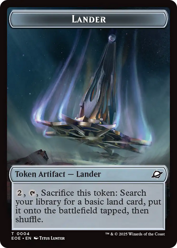 Lander // Human Soldier Token (TEOE)