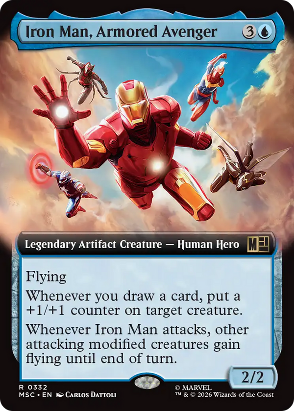 Iron Man, Armored Avenger - Extended Art (MSC) (Pre-Order)