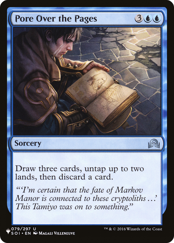 Pore Over the Pages - SOI Reprint (PLST)