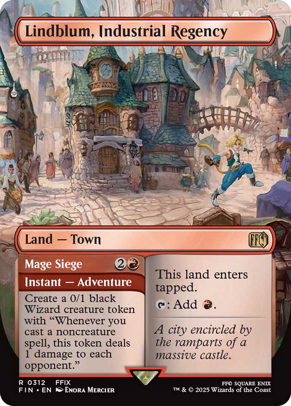 Lindblum, Industrial Regency // Mage Siege - Borderless (FIN)