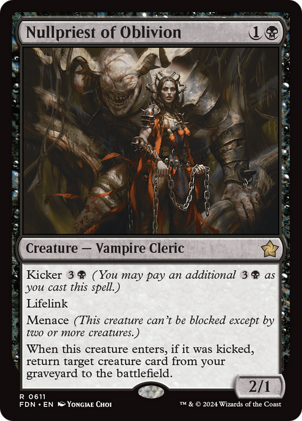 Nullpriest of Oblivion (FDN)