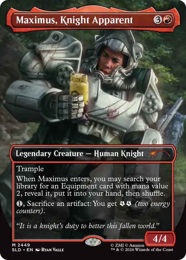 Maximus, Knight Apparent - Fallout: Beyond Vault 33 (SLD)