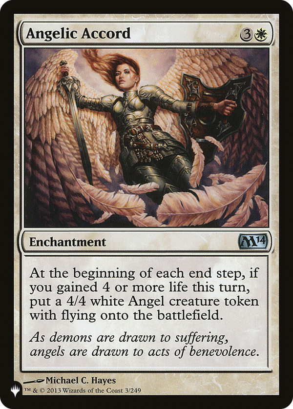 Angelic Accord - M14 Reprint (PLST)