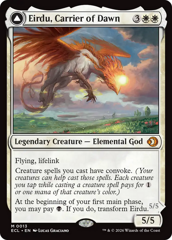Eirdu, Carrier of Dawn // Isilu, Carrier of Twilight (ECL)