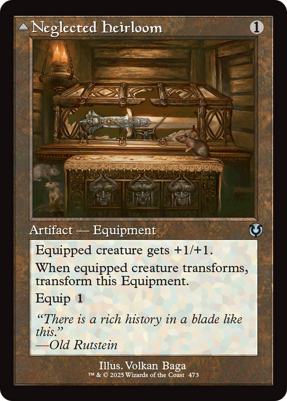 Neglected Heirloom // Ashmouth Blade - Retro Frame (INR)