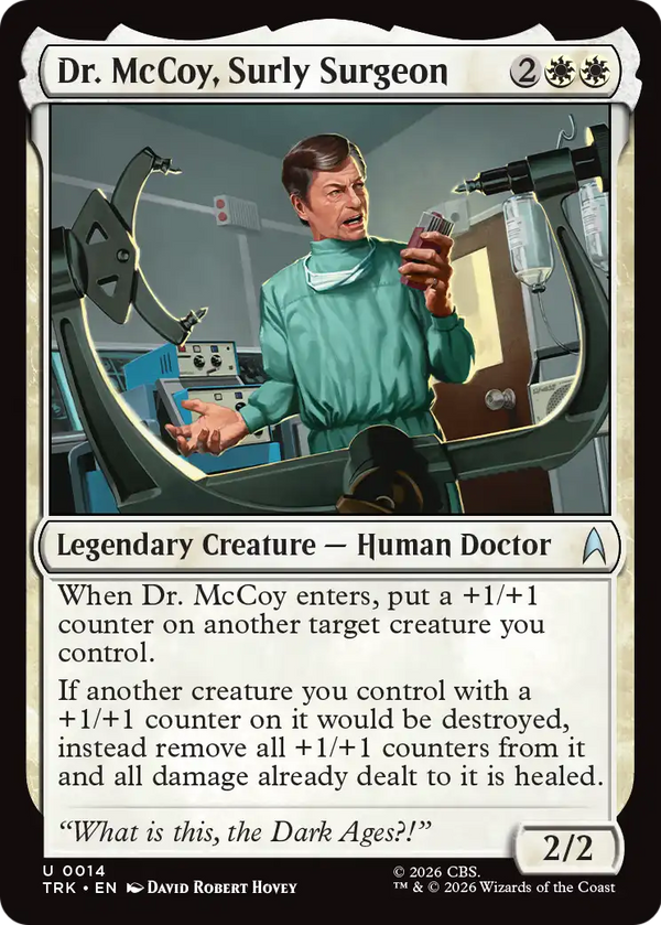 Dr. McCoy, Surly Surgeon (TRK) (Pre-Order)