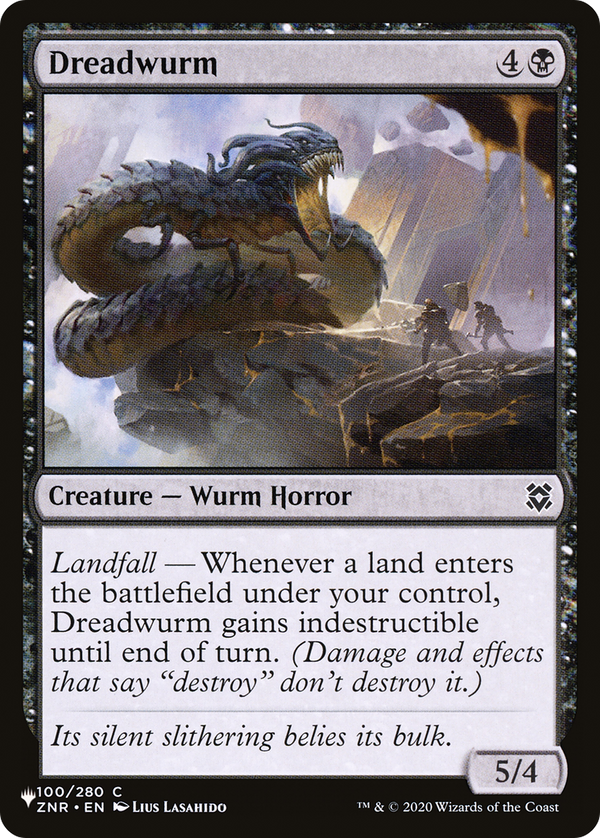 Dreadwurm (100) - ZNR Reprint (PLST)