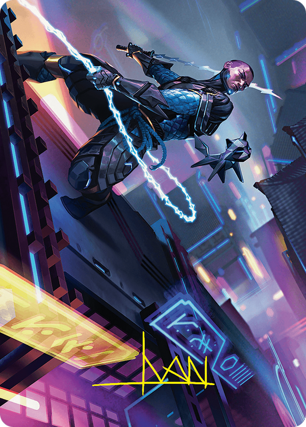 Kaito, Cunning Infiltrator - Art Series (Gold-Stamped Signature) (AFDN)