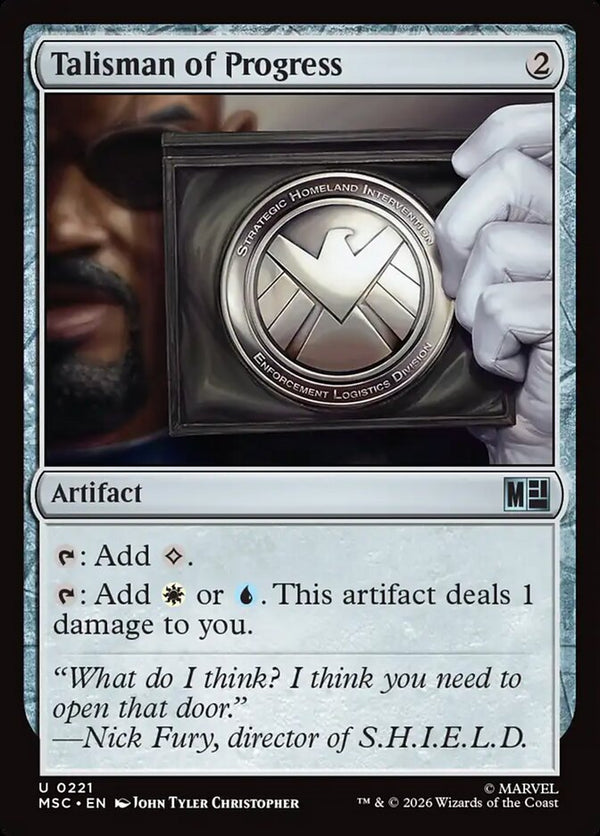 Talisman of Progress (MSC)