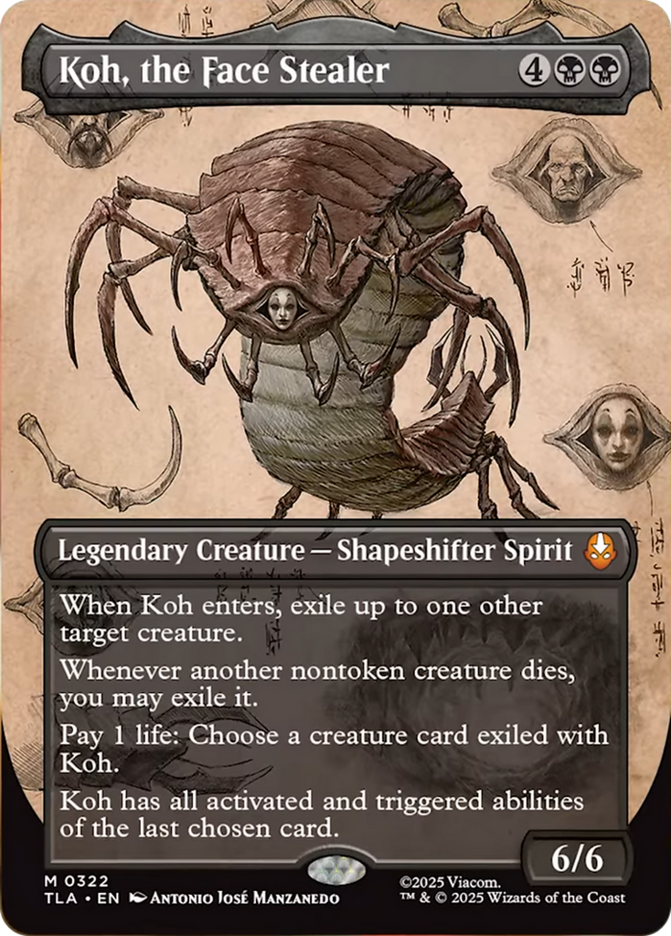 401 Games Canada - Koh, the Face Stealer - Borderless Field Notes (TLA)