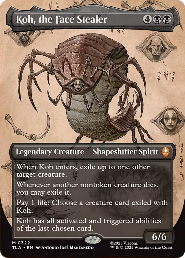 Koh, the Face Stealer - Borderless Field Notes (TLA)