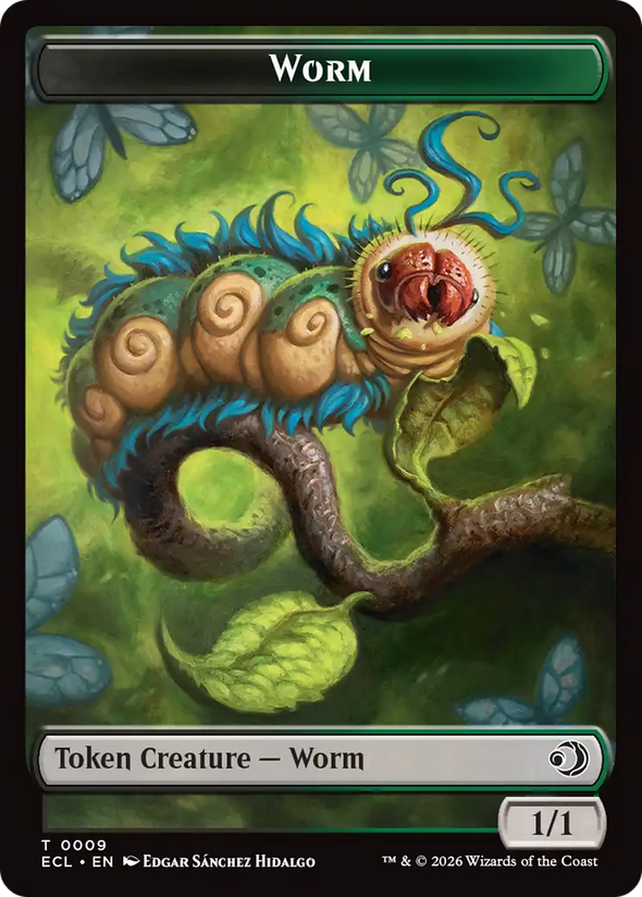 Worm // Merfolk Token (TECL)