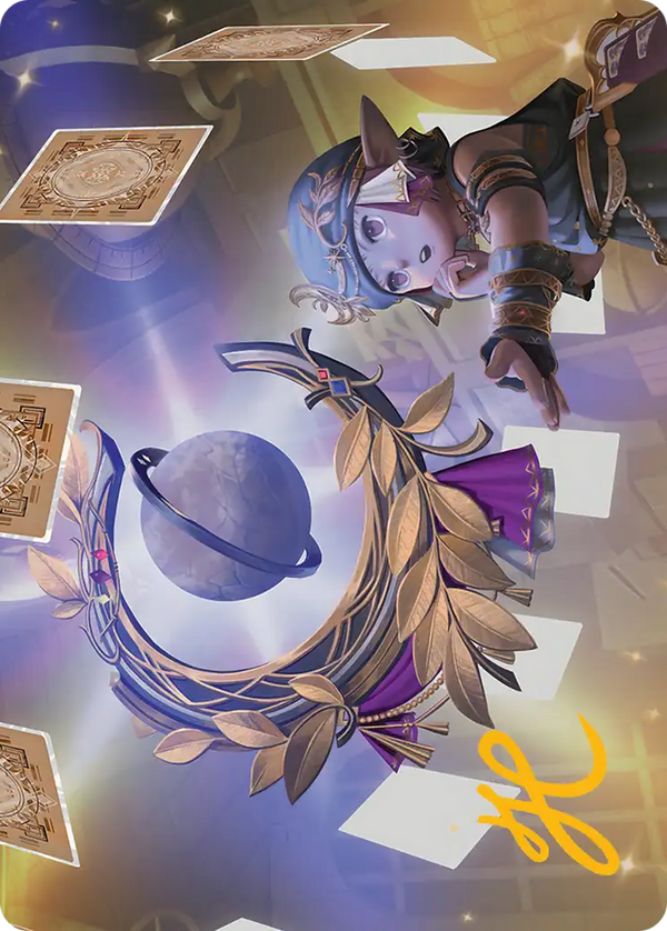Astrologian's Planisphere - Art Series (Gold-Stamped Signature) (AFIN)