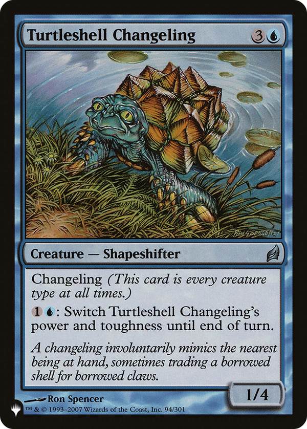 Turtleshell Changeling - LRW Reprint (PLST)