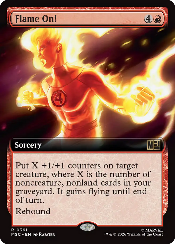 Flame On! - Extended Art (MSC) (Pre-Order)