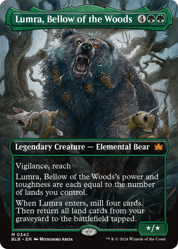 Lumra, Bellow of the Woods - Borderless (342) (BLB)